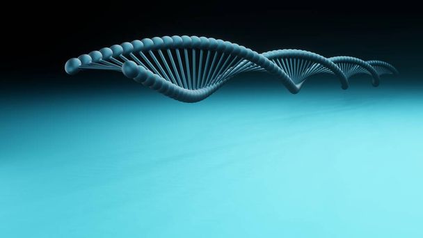 ADN. abstrait 3d polygonal wireframe molécule d'ADN. science médicale, biotechnologie génétique, biologie chimique, concept de cellule génétique. innovation concept technologique - Photo, image