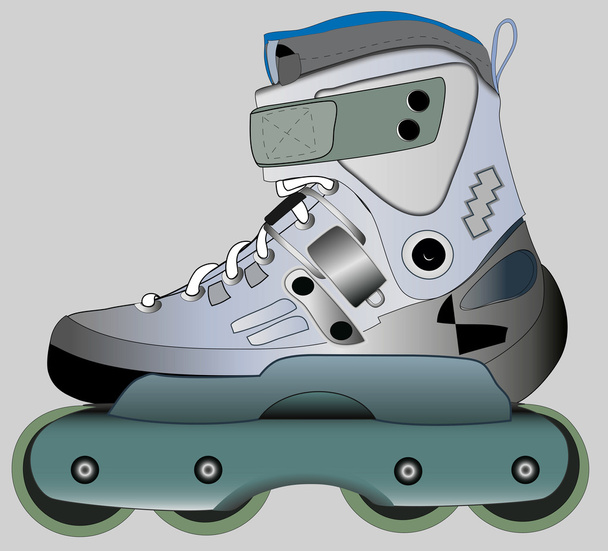 Sports Roller Skates - Vector, Image