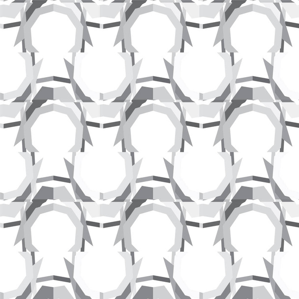 абстрактный геометрический бесшовный рисунок, векторная иллюстрация - Вектор,изображение