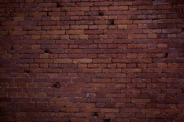 Red brick wall background - Foto, imagen