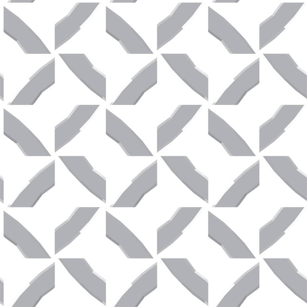 Geometric abstract seamless pattern, vector illustration - Вектор,изображение
