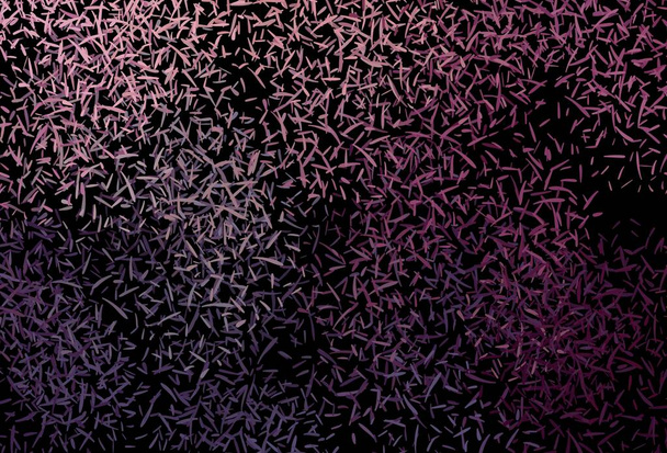 Dark Purple, fondo vectorial rosa con líneas rectas. Diseño decorativo borroso en estilo simple con líneas. Diseño inteligente para su anuncio de negocio. - Vector, imagen