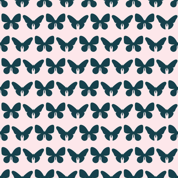 silhouette papillon géométrique fond abstrait sans couture. - Vecteur, image