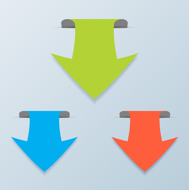 Design template arrows set - Vector, Imagen