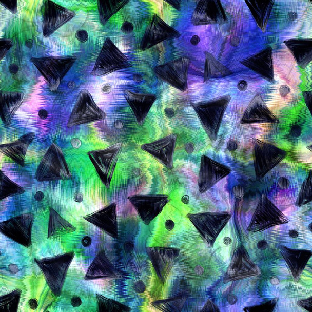 Saumaton abstrakti väri möykky geo overlay - Valokuva, kuva