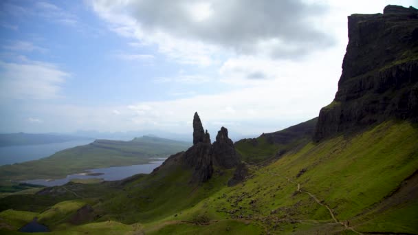 Trotternish Isle Skye Scotlands Anciano de Storr - Imágenes, Vídeo