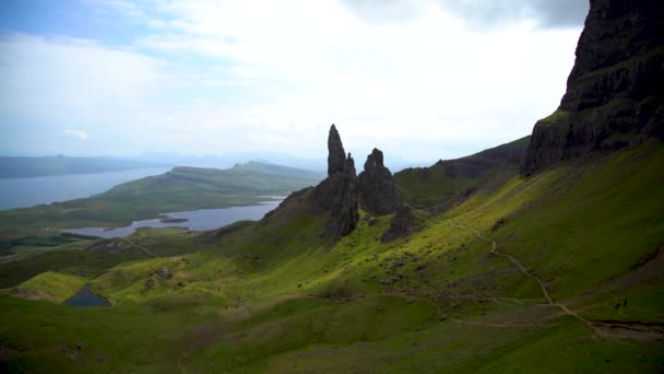 Trotternish Isle Skye Scotlands Anciano de Storr - Imágenes, Vídeo
