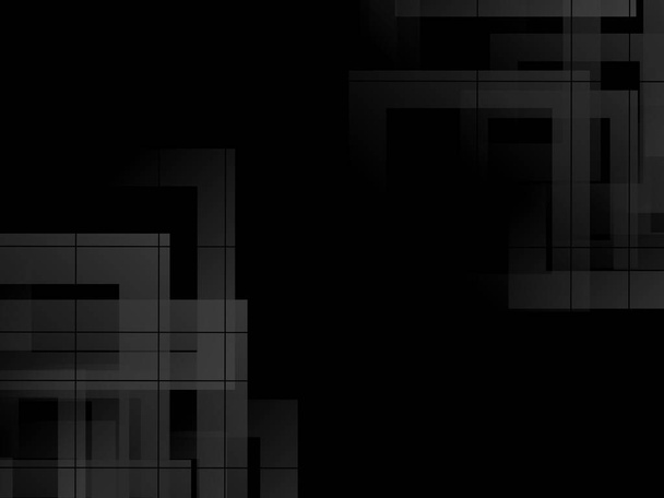 Ciemny geometryczny czarny abstrakcyjny tło elegent wzór wektor - Wektor, obraz