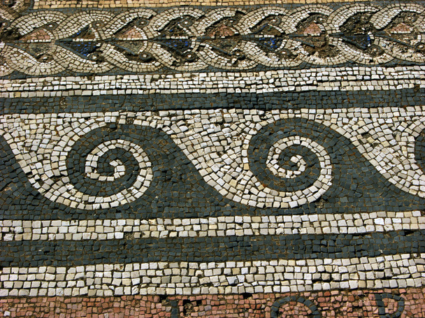 mozaika v delos, Řecko - Fotografie, Obrázek