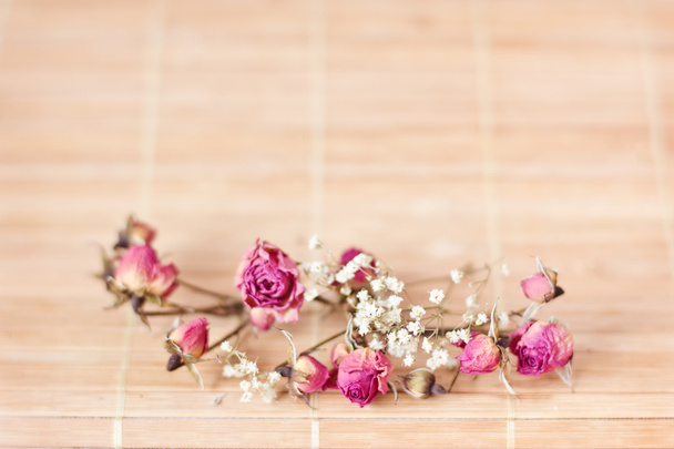 Beau fond doux, petites fleurs
 - Photo, image