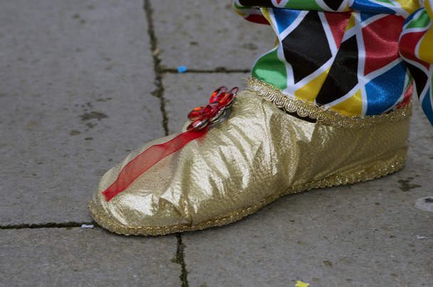 Zapato decorado carnaval
 - Foto, imagen