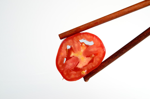 tomatoes isolated on white  - Photo, Image