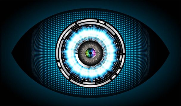 modern digital background with camera lenses - Vector, afbeelding