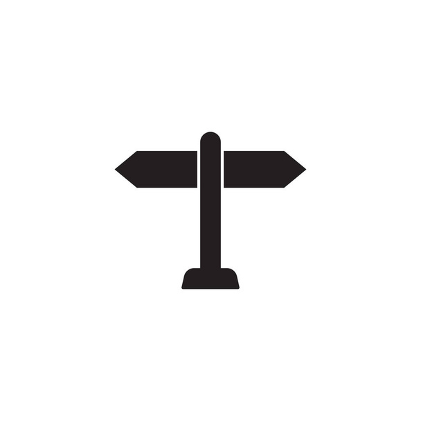 Піктограма Signpost, піктограма напрямку ізольовано
 - Вектор, зображення