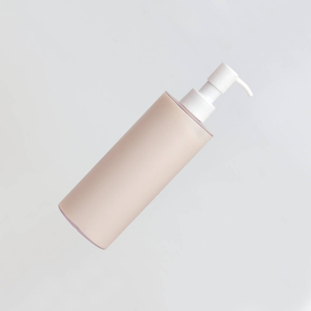 Layout cosmetic bottle isolated on a white background - Photo, Image