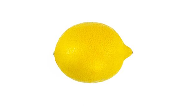 Lemon on white background. High quality photo - Valokuva, kuva