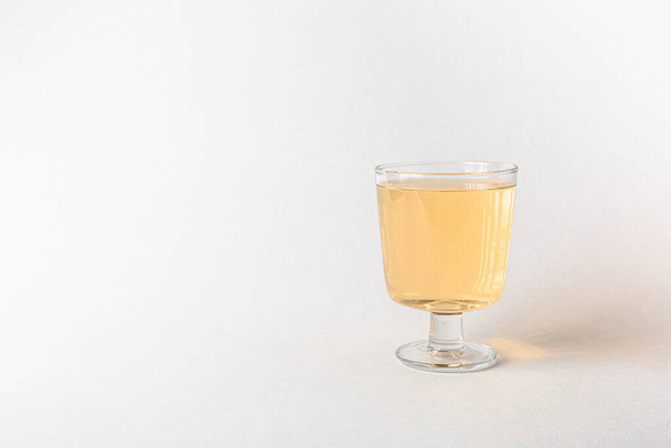 glass of juice on a white background - Foto, Imagen