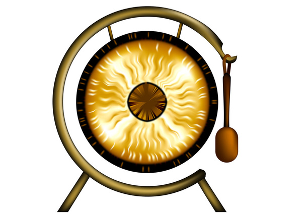 gong - Vector, Image