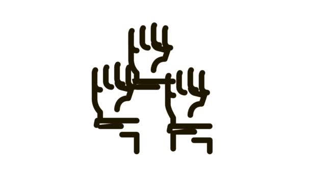 багаторасові кулаки іконка анімація
 - Кадри, відео