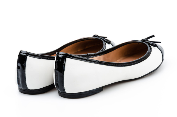 Sandalia zapatos aislados fondo blanco
 - Foto, imagen