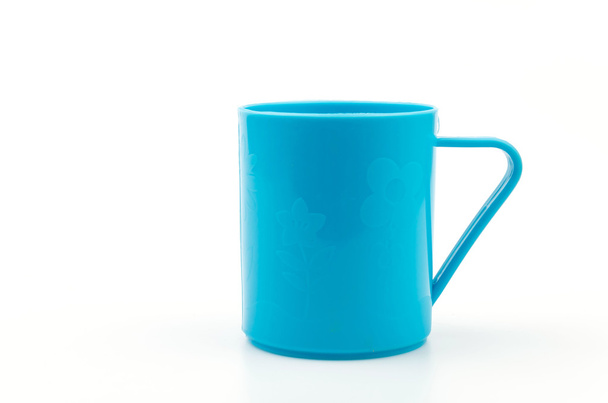 Пластикова чашка ізольований білий фон
 - Фото, зображення