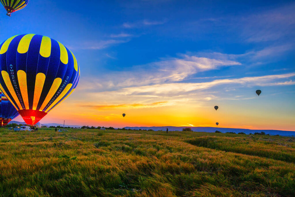 hőlégballon, Cappadocia, Törökország - Fotó, kép