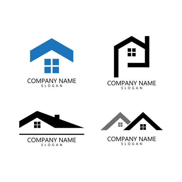 Логотип недвижимости - Вектор,изображение