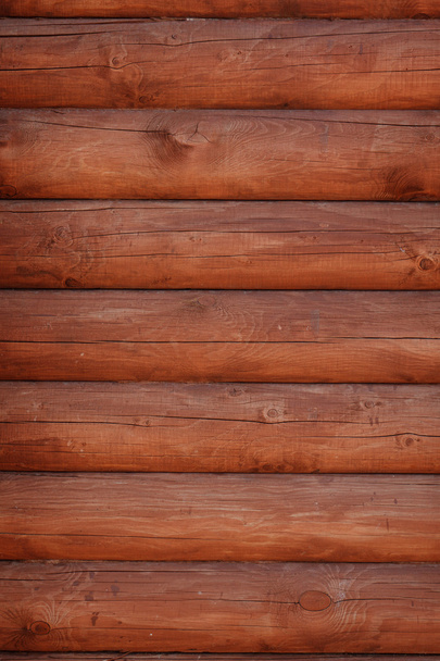 Weathered wooden logs with natural pattern background. - Foto, imagen