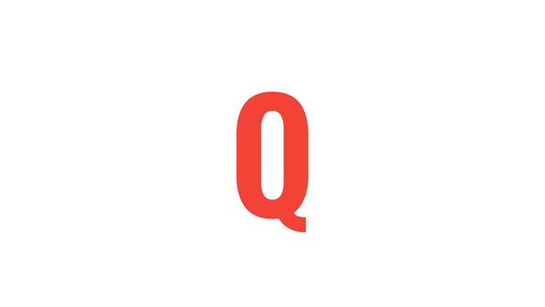 Q Letter - Tiivistelmä Art Aakkoset Letter Q Logo. - Valokuva, kuva