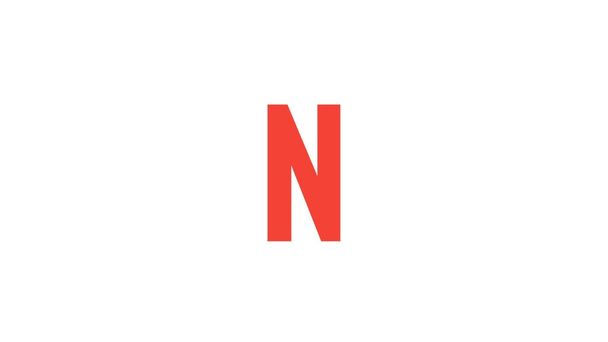 N List - Abstrakcyjny alfabet litera N Logo. - Zdjęcie, obraz
