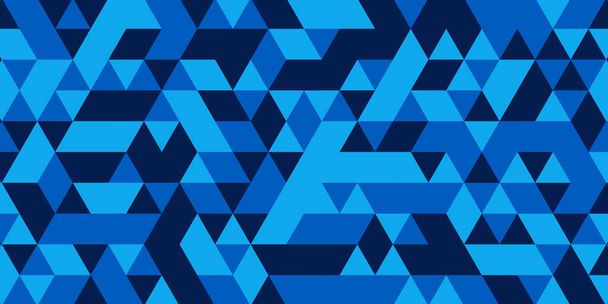 Abstract tech background design Geometric background in modern corporate style and abstract geometric shapes with blue gradient color - Vector, imagen