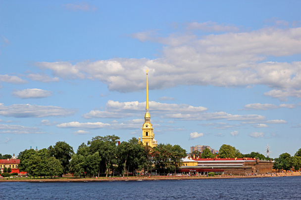 κώνος του φρούριο Πέτρου και Παύλου στην Αγία Πετρούπολη - Φωτογραφία, εικόνα