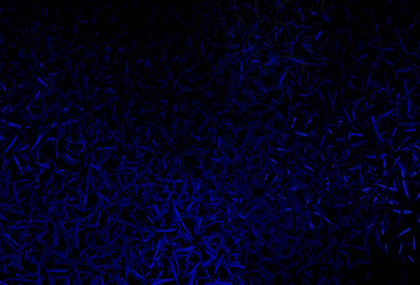 Темний векторний візерунок BLUE з гострими лініями. Лінії на розмитому абстрактному тлі з градієнтом. Розумний дизайн для реклами бізнесу
. - Вектор, зображення
