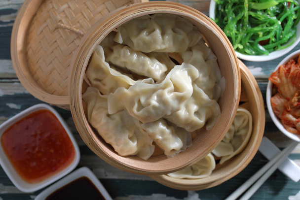 Asian fast food assorted dumpling - Valokuva, kuva