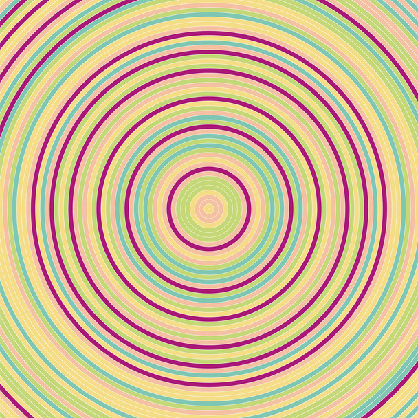 Ретро-концентричні фони - Векторні ілюстрації
  - Вектор, зображення