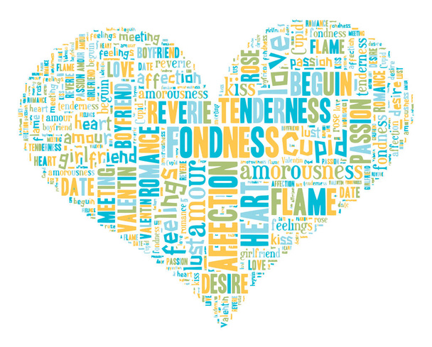 Love Tag Cloud    - vector illustration - Vector, Image