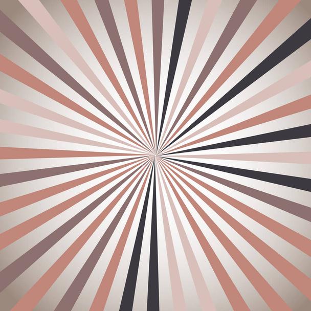 Ретро фон с полосками - векторная иллюстрация - Вектор,изображение