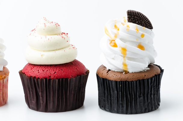 Cupcake su bianco
 - Foto, immagini