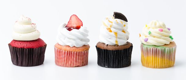 Cupcakes em branco
 - Foto, Imagem