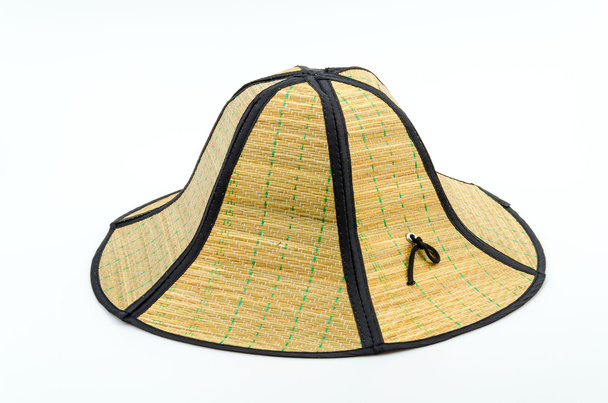 chapéu de palha isolado fundo branco
 - Foto, Imagem