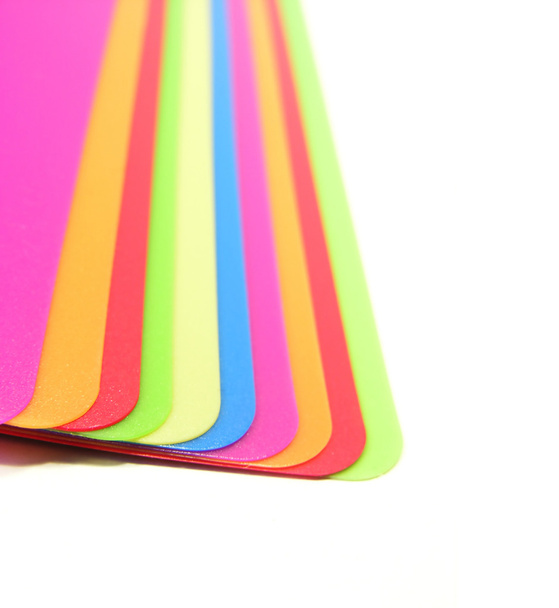 Coloured file dividers - Photo, Image