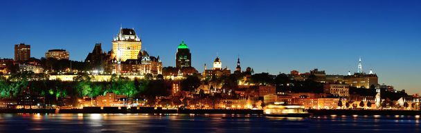 Quebec città di notte - Foto, immagini