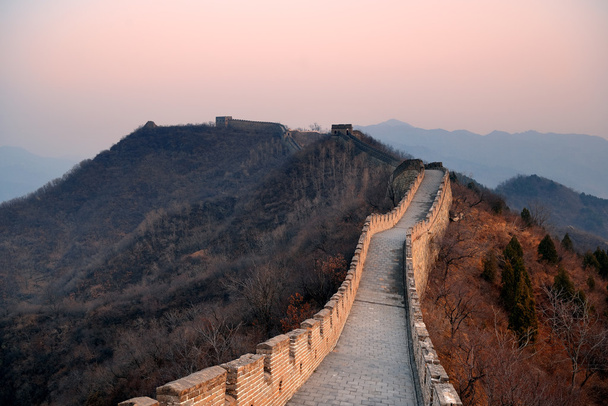 Velká čínská zeď sunset - Fotografie, Obrázek