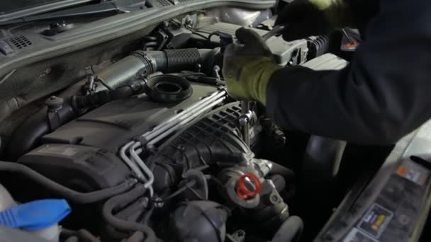 Serwis naprawy silników - Materiał filmowy, wideo