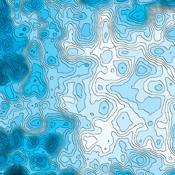 Cartografisch patroon - vectorillustratie - Vector, afbeelding