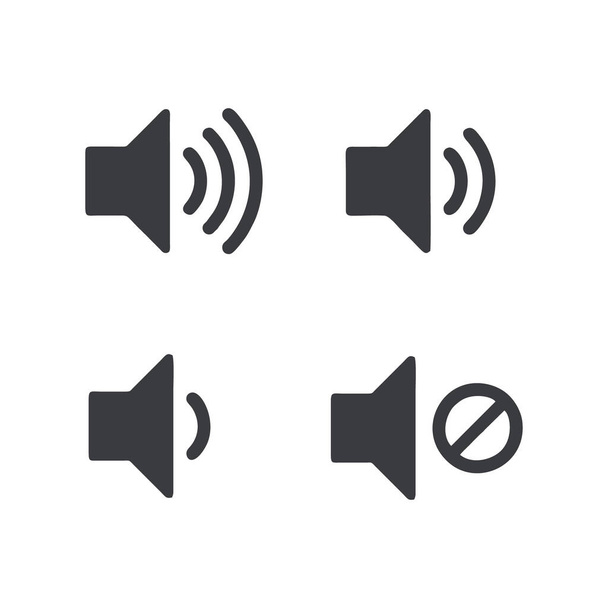 Logo icône volume sonore - Vecteur, image