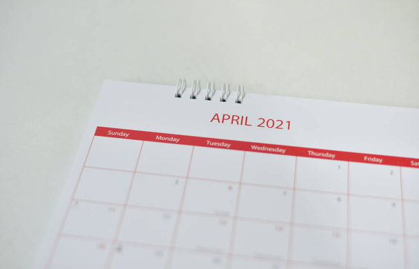 Calendar 2021 in planning concept. - Fotó, kép