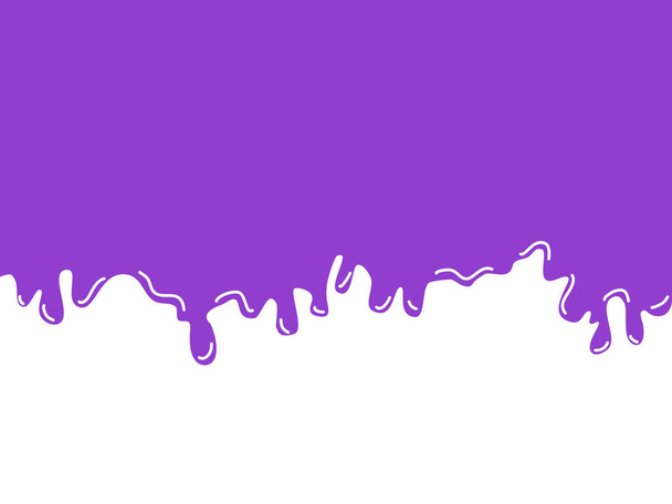 purpurina babosa goteando sobre el fondo. Fondo abstracto. ilustración vectorial - Vector, imagen