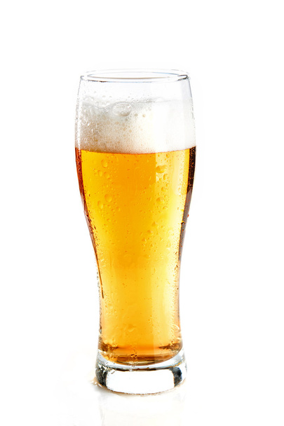 glass with beer - Foto, Imagem