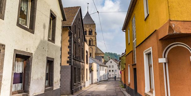 Panorama of a street in the old part of Andernach, Germany - Foto, immagini